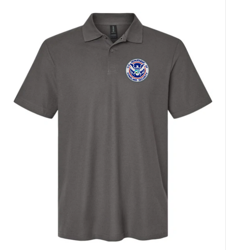 (image for) Dept. of Homeland Security Pique Polo